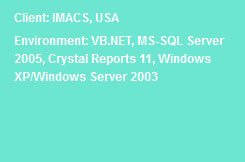 IMACS Dot Net Website