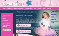 Trez' Unique Website